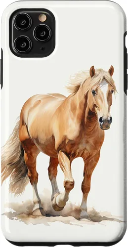 Vista 13 de Funda para iPhone 16 con diseño de caballo Palomino