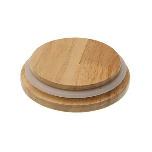 Vista 3 de Bote Versa The Sweetes Side Of Life Plegable Porcelana Madera (10 x 8,2 x 10 cm)
