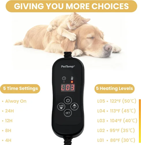 Vista 7 de Cama térmica extragrande para perros con espuma viscoelástica ortopédica, camas de 4 pulgadas de grosor para perros de tamaño grande, sofá