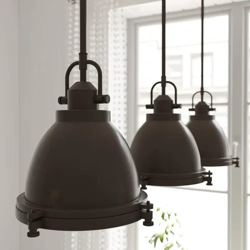 Vista 2 de Hunter Fan Company 19106 Bridgemoor - Colgante de bronce noble