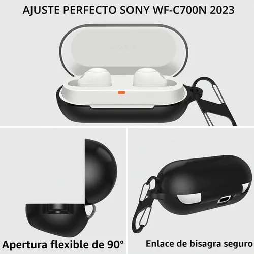 Vista 4 de Carcasa para Sony WF-C700N, silicona suave