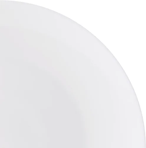 Vista 3 de Mikasa Macie Bone China - Juego de vajilla ligera de 12 piezas resistente a las astillas, servicio para 4, color blanco