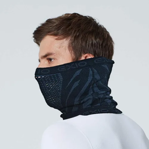 Vista 3 de EXIO - Polainapasamontañas abrigador para el cuello en invierno 1 paquete o 2 paquetes Cobertura facial a prueba de viento para esquí snowboard