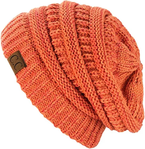 Vista 290 de C.C Trendy Warm Chunky Soft Stretch Cable Knit Beanie