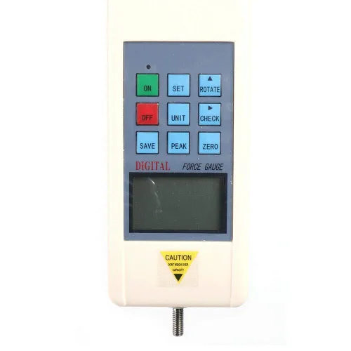 Vista 4 de Medidor de fuerza digital HF-1K Medidor de fuerza Push Pull Medidor Probador 3 unidades de medición N Kg Lb con sensor interno y sensor de celda