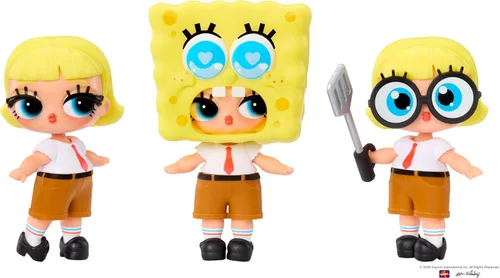 Vista 6 de LOL Surprise ama Bob Esponja Tots - Juego sobre la marcha, 7 Sorpresas totales - Colecciona los 6!
