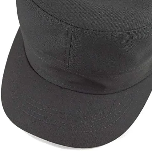 Vista 4 de The Hat Depot Gorras militares de sarga de algodón fabricado en Estados Unidos