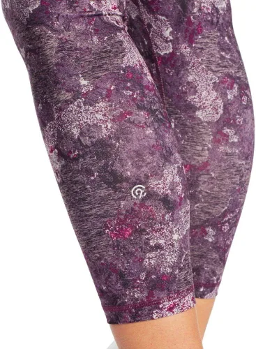 Vista 4 de C9 Champion Legging recortado de cintura alta para mujer, Negro