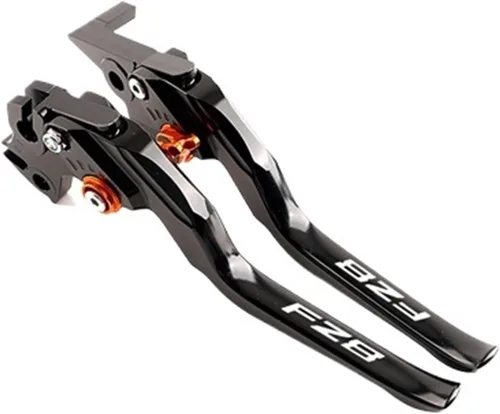 Vista 19 de 2025 New Brake Clutch Lever Motorcycle CNC Adjustable Brake Clutch Levers Compatible with Yamaha FZ8 FZ 8 Fz8 FAZER 2011-2015(Long Black)
