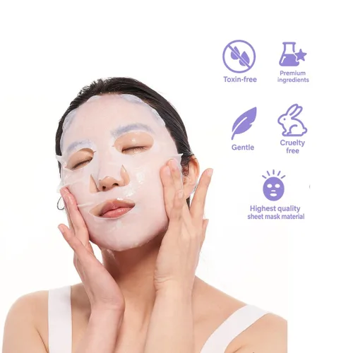 Vista 5 de FACETORY K Beauty Mascarilla Facial para el Cuidado de la Piel - COLECCIÓN EVERYDAY 8 Juego de Mascarillas en Hoja Mascarilla Facial Coreana