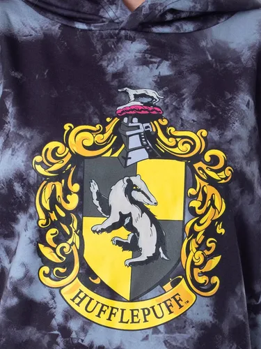 Vista 4 de INTIMO Harry Potter Hogwarts Houses Tie Dye - Conjunto deportivo con capucha para mujer