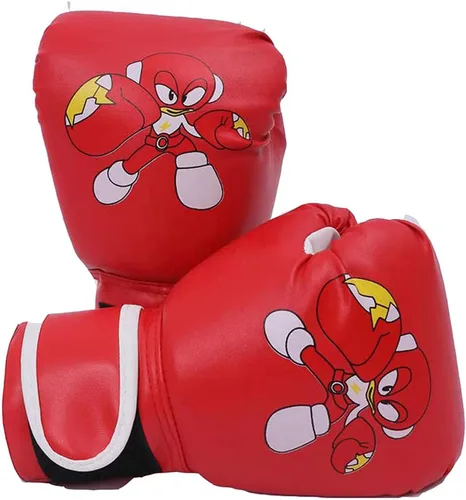 Vista 8 de Guantes de Boxeo para Niños Guantes de Boxeo para Niños Rojo Azul