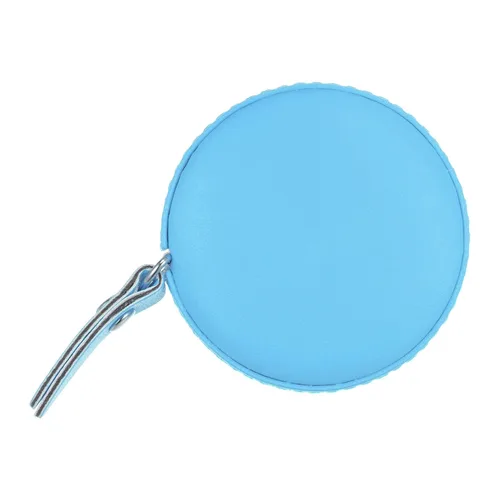 Vista 11 de HARFINGTON Cinta métrica retráctil redonda de 59.1 in/60 pulgadas, funda de cuero suave, tamaño de bolsillo para cuerpo, tela, medidas de costura