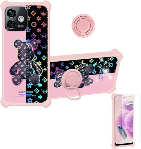 Vista 44 de jioeuinly Funda para Tecno Spark Go 2025 Compatible con Tecno Spark Go 1 / GO 1S / Pop 9 4G Funda de Teléfono Cubierta