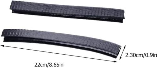 Vista 9 de BESPORTBLE 4 pares de cubierta protectora para tabla de peces, monopatín, parachoques de cubierta para patineta, protección contra impactos, tira