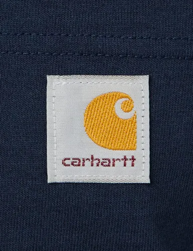 Vista 4 de Carhartt - Camiseta de manga corta, pesada, de ajuste holgado y con bolsillo para hombre