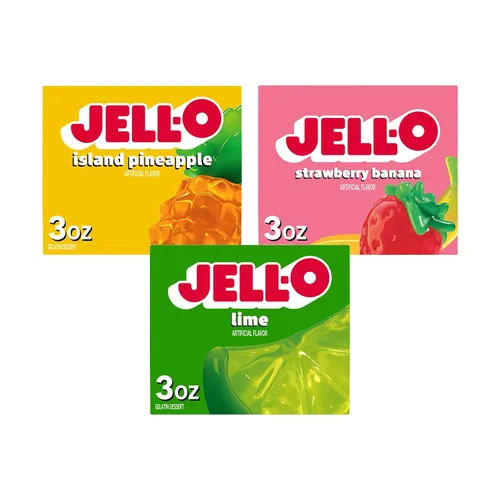 Vista 10 de JELL-O Jello Postre de gelatina, cajas de 3 onzas, paquete de 4
