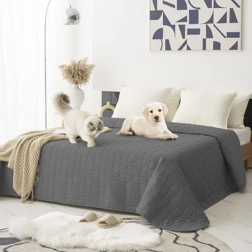 Vista 12 de Tcksstex - Funda impermeable y antideslizante para cama de perro, manta para mascotas, sofá, colchón protector para incontinencia de coche, funda