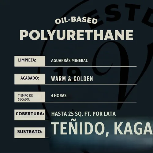 Vista 5 de Varathane - Barniz para interiores de poliuretano a base de aceite en aerosol, acabado satinado