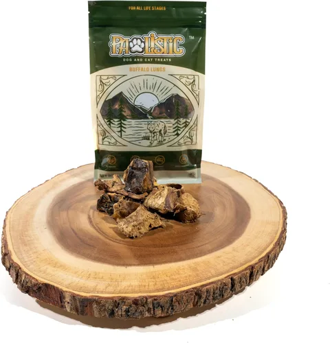 Vista 2 de Water Buffalo - Masticables pulmonares para perros – Ingridiente, de larga duración, alto en proteínas, bajo en grasa