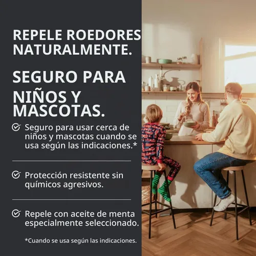 Vista 7 de Grandpa Gus's MAX Spray repelente de roedores, aceite de menta natural, 16