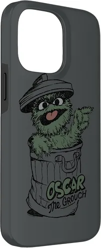 Vista 3 de Funda para iPhone 14 Pro Max Sesame Street Oscar Early Grouch