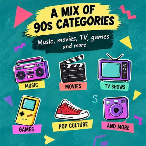 Vista 4 de Gift Republic Totally 90s Trivia, GR490047