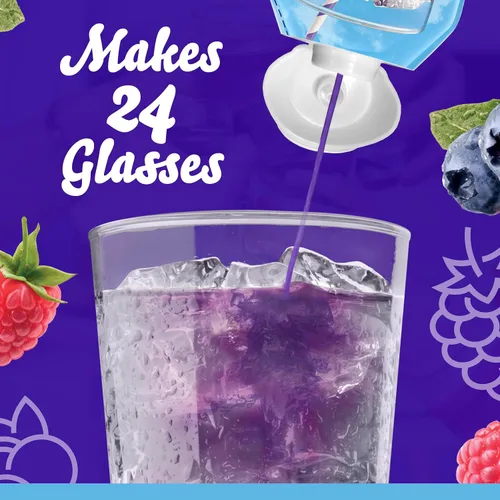 Vista 6 de Crystal Light Paquete variado de mezcla de bebidas líquidas, frambuesa azul y mango maracuyá (1.6 onzas cada una) (paquete variado)