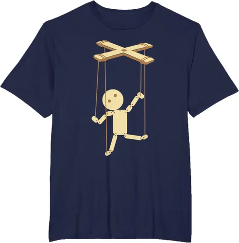 Vista 63 de Puppeteering - Camiseta de marionetas Ventrílocuo de tiriteros, Negro, S