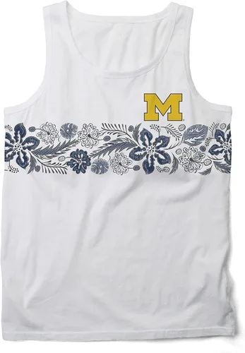 Vista 11 de Wes and Willy Camiseta sin mangas floral para hombre