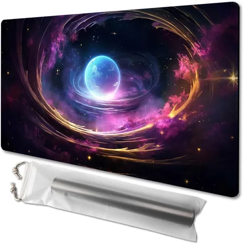 Vista 7 de MTG - Tapete de juego de tamaño 24 x 14 pulgadas, impresión antideslizante, ideal para entusiastas de los juegos de cartas, tapete de juego TCG
