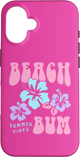 Vista 32 de Coconut Girl Beach Bum Pastel Graphic Trendy y2k 90s Retro Case for iPhone 17