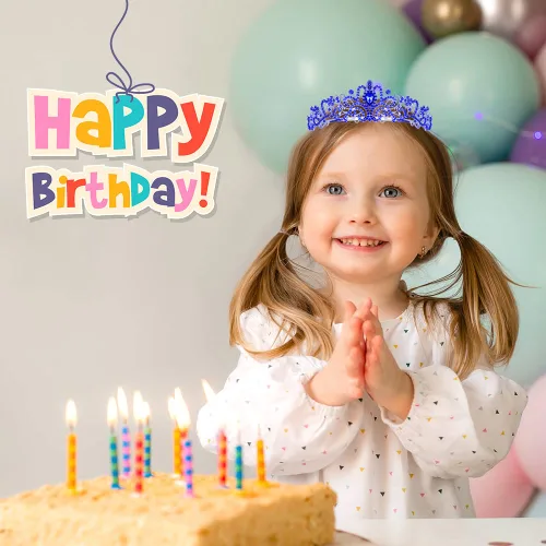 Vista 5 de Birthday Sash, Tiaras for Women, Birthday Sash for Women, Birthday Crown, Crowns for Women, Birthday Crown Adult Woman, Queen Crowns for Women