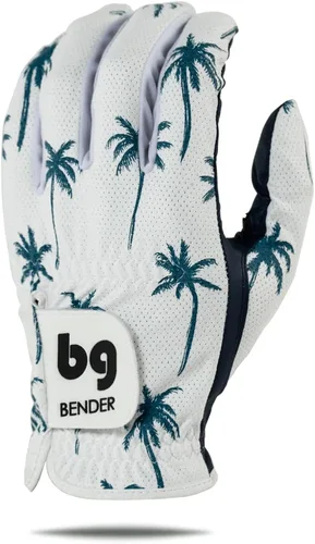 Vista 5 de BG Bender - Mens Golf Glove, Durable Mesh Golf Gloves, Unique Golf Gloves - Left-Hand Glove (Worn on the Left Hand/for Right-Handed Golfers)