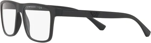 Vista 3 de Emporio Armani Men's Ea4115 Prescription Eyewear Frames with Two Interchangeable Sun Clip-ons Rectangular