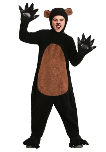 Vista 3 de Disfraz Infantil de Oso Grizzly Sonriente Multicolor