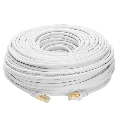 Vista 17 de Cables Direct Online Cable de conexión Ethernet de cobre Cat7 S/FTP de 6 pies, cable de Internet, compatible con PC, laptop, módem, enrutador
