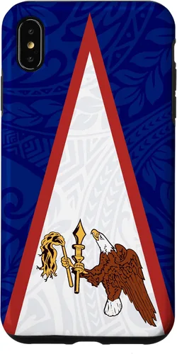 Vista 11 de Flag of American Samoa Phone Case Island Polynesian Samoan Case for iPhone 17