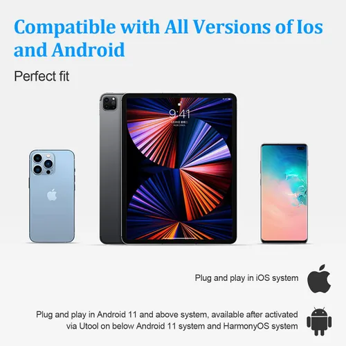 Vista 5 de Flydigi JOYONE Mobile Game Controller Plug and Play Single Joystick and Single Button Design Extremely Simple Style Compatible with Android and Ios