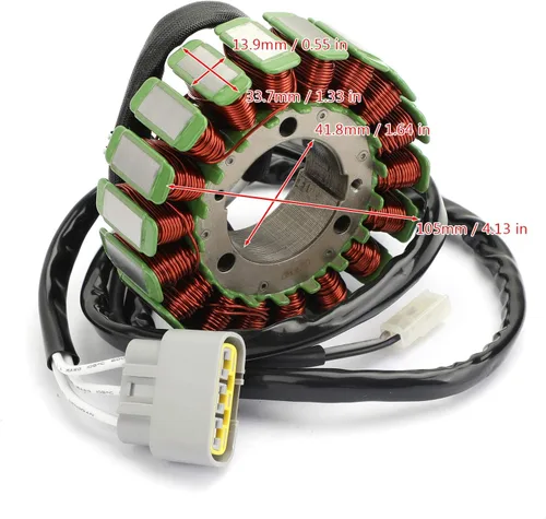 Vista 2 de Bruce & Shark Alternador del generador del estator para Yamaha FZ09 FJ09 MT09 MT-09 Tracer 900 XSR 2014-19