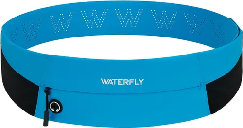 Vista 10 de WATERFLY Cinturón para Correr Riñonera: Bolsa de Cintura Delgada para Hombres Mujeres, Soporte para Teléfono de Fitness para Entrenamiento Maratón