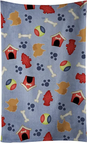 Vista 72 de Caroline's Treasures BB3948KTWL Affenpinscher Dog House Collection - Toalla de cocina para invitados, toalla de baño decorativa para cara, té, paño