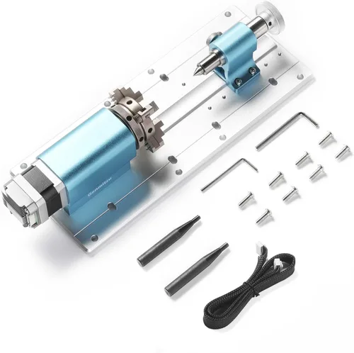 Vista 7 de Genmitsu Módulo rotativo de 4º eje para máquinas CNC de las series 4040