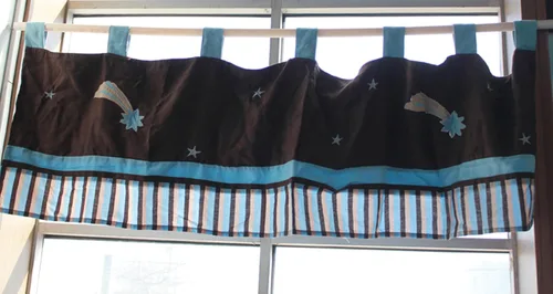 Vista 2 de CribMATE - Juego de ropa de cama para cuna de bebé, diseño de oso de peluche azul y marrón