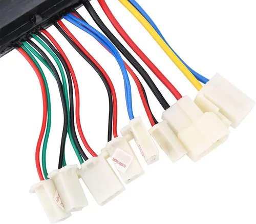 Vista 3 de Controlador de motor de scooter eléctrico, controlador de motor cepillado de doble voltaje de 24 V/12 V, compatibilidad universal para viajeros