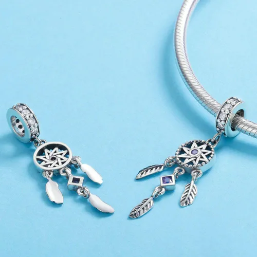Vista 3 de Abalorio de plata de ley 925 para pulsera Pandora