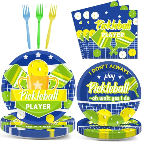 Vista 9 de 96 piezas de decoraciones de cumpleaños de On Cloud 9 para niñas, suministros de platos y servilletas de fiesta On Cloud 9, juego de vajilla