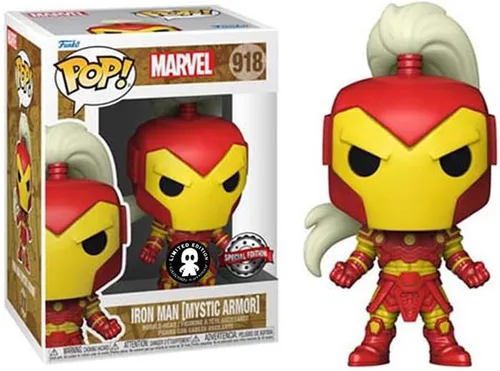 Vista 3 de Iron Man (Mystic Armor) Funko pop Exclusivo