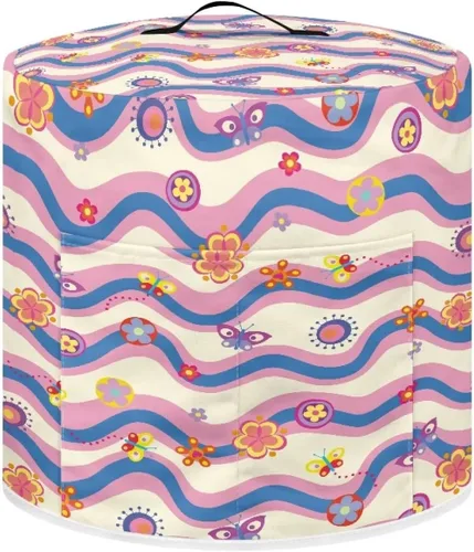 Vista 9 de Flashideas Daisy Butterfly - Funda para olla a presión para mujer, a prueba de polvo, para arrocera, freidora de aire, fundas para electrodomésticos
