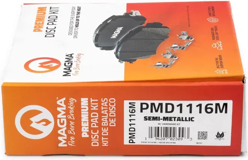Vista 5 de MAGMA Premium PMD1116M Pastillas de freno semimetálicas, delanteras